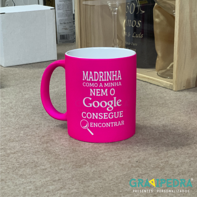Caneca em Cerâmica personalizada - Madrinha - CLPDR02