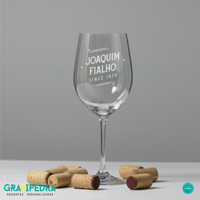 Copo em vidro personalizado - CVFG14