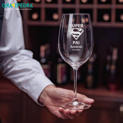 Copo em vidro personalizado - Dia do Pai - TVP04
