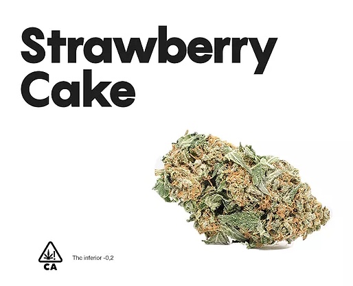 Life Flores de CBD Strawberry Cake