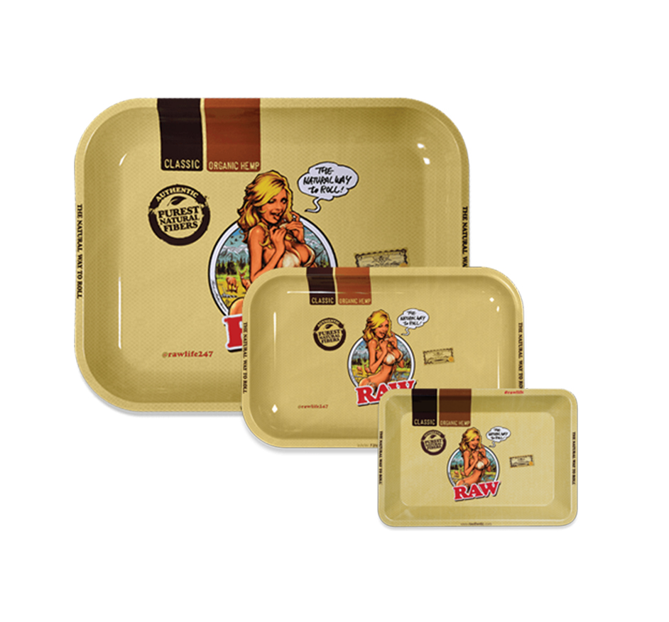 RAW Girl Rolling Tray