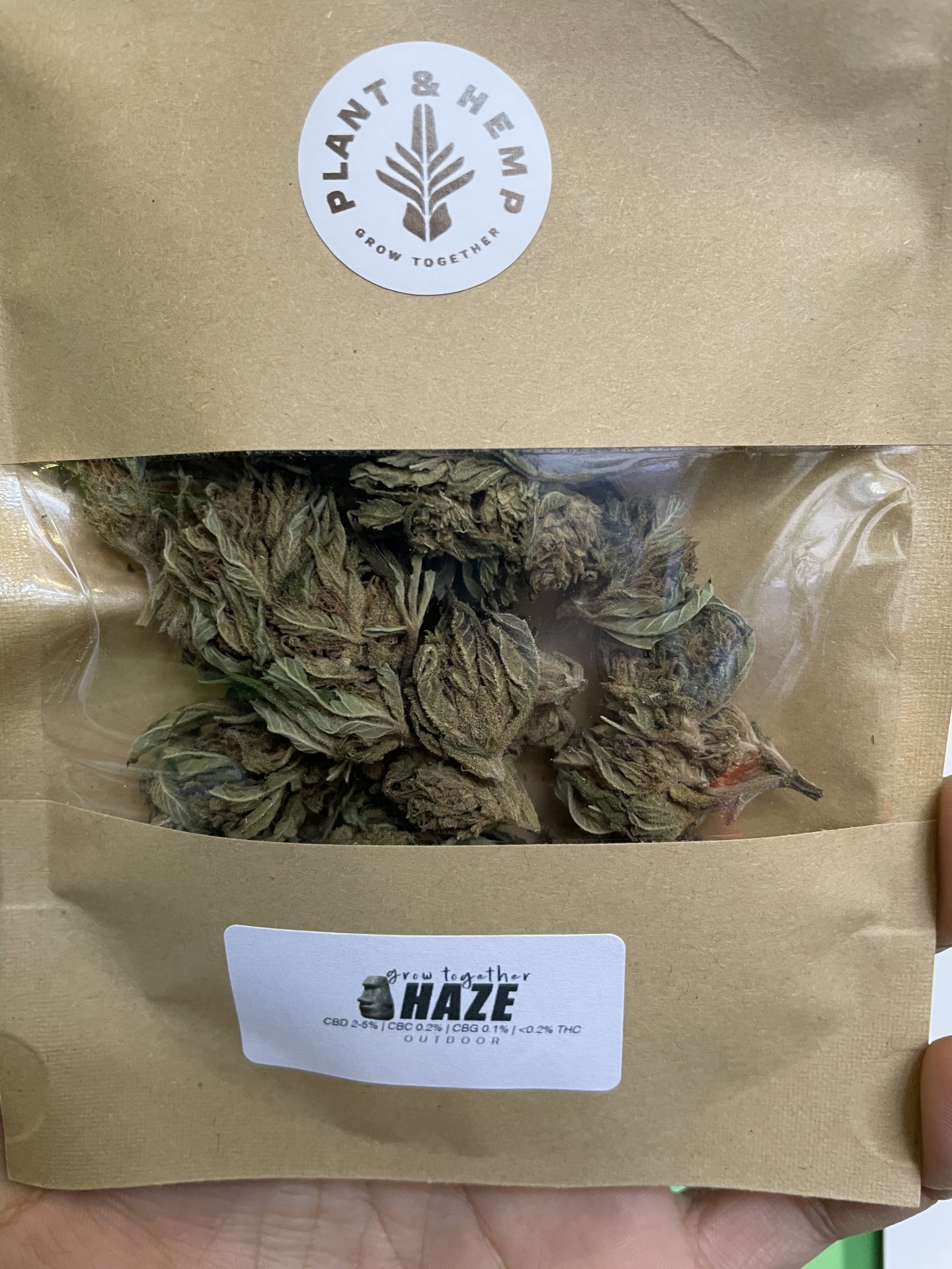 Plant & Hemp - Flor de CBD de Haze