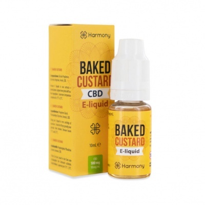 E-Liquid - Harmony CBD - Baked Custard