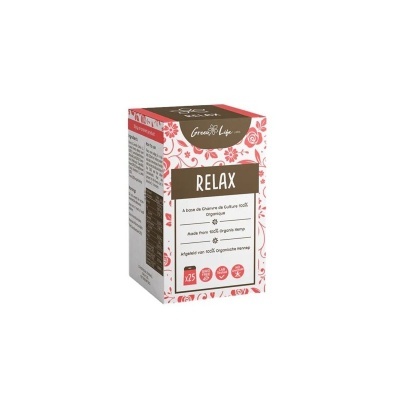 Green Leaf Tea Relax - Infusão com CBD