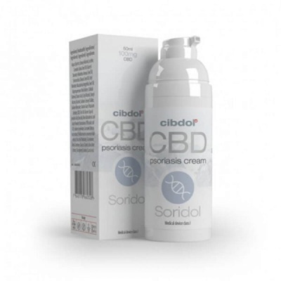 Cibdol Soridol - Creme Psoríase com 100mg CBD