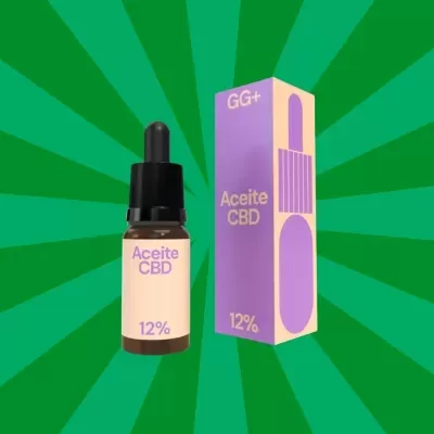 GG+ Óleo de CBD 12% Relief