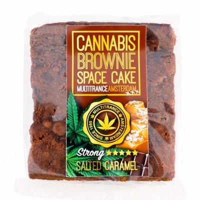 Cannabis Brownie - Caramelo Salgado