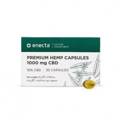 Enecta Cápsulas de Aceite CBD - 1000 mg