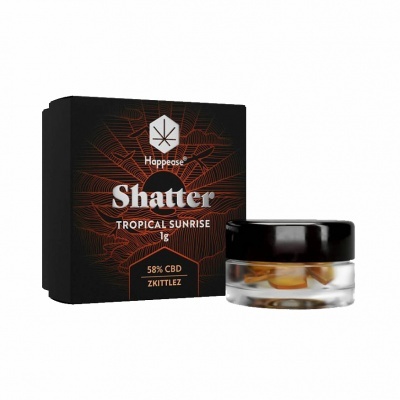 Extracts - Happease CBD - Shatter 58%