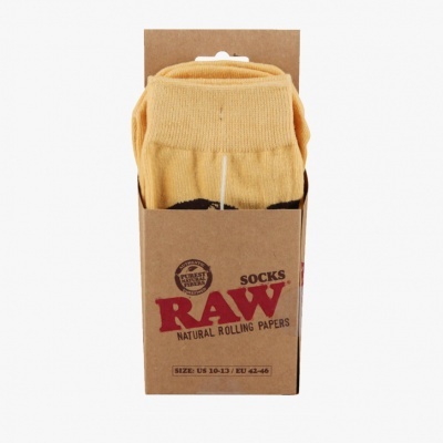 RAW Yellow Socks
