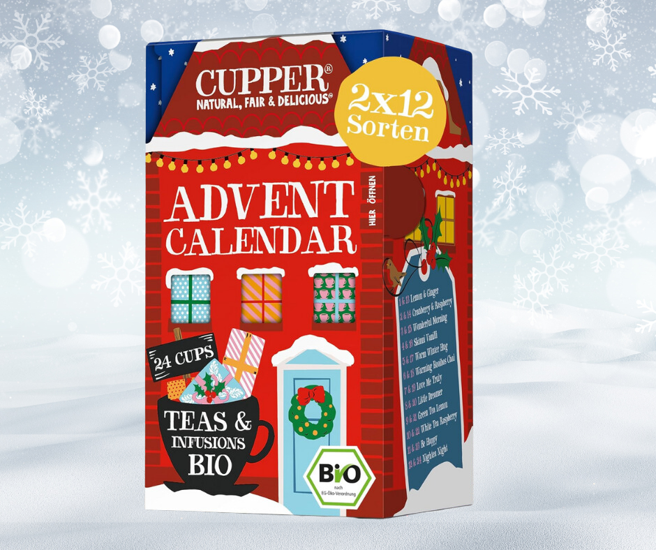 Chás Calendário do Advento | Cupper Chás Calendário do Advento | Cupper