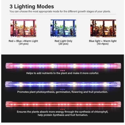 Pack 6 lámparas T5 de espectro completo