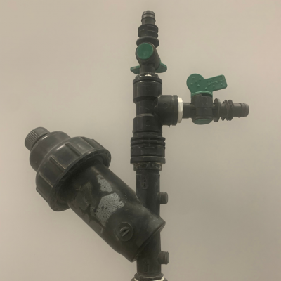 Filtro con 2 salidas - 2 mano