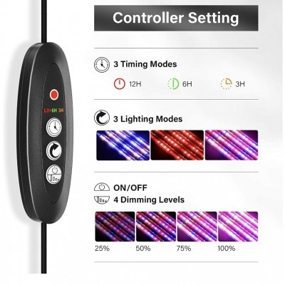 Pack 6 lámparas T5 de espectro completo