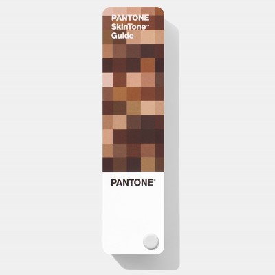 Paleta Pantone SkinTone Guide com vários tons de pele