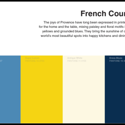 PANTONE: 35 Inspirational Color Palettes