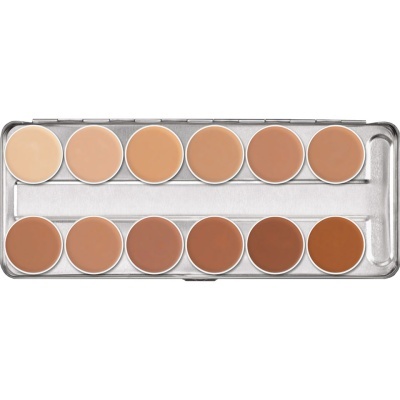 Dermacolor Camouflage Cream Palette 12 cores - Kryolan Dermacolor Camouflage Cream Palette 12 cores - Kryolan