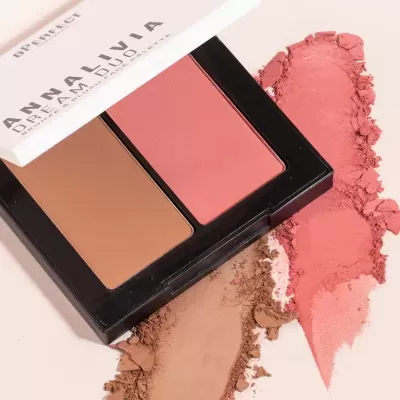 Paleta Annalivia Duo Bronzer & Blush - BPerfect Cosmetics