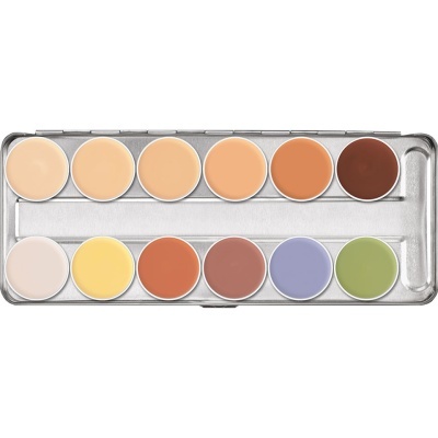 Dermacolor Camouflage Cream Palette 12 cores - Kryolan Dermacolor Camouflage Cream Palette 12 cores - Kryolan
