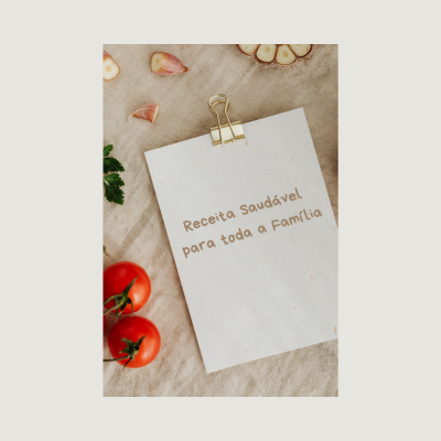 Receita para Toda a Família: Bolo de Maçã sem açúcar