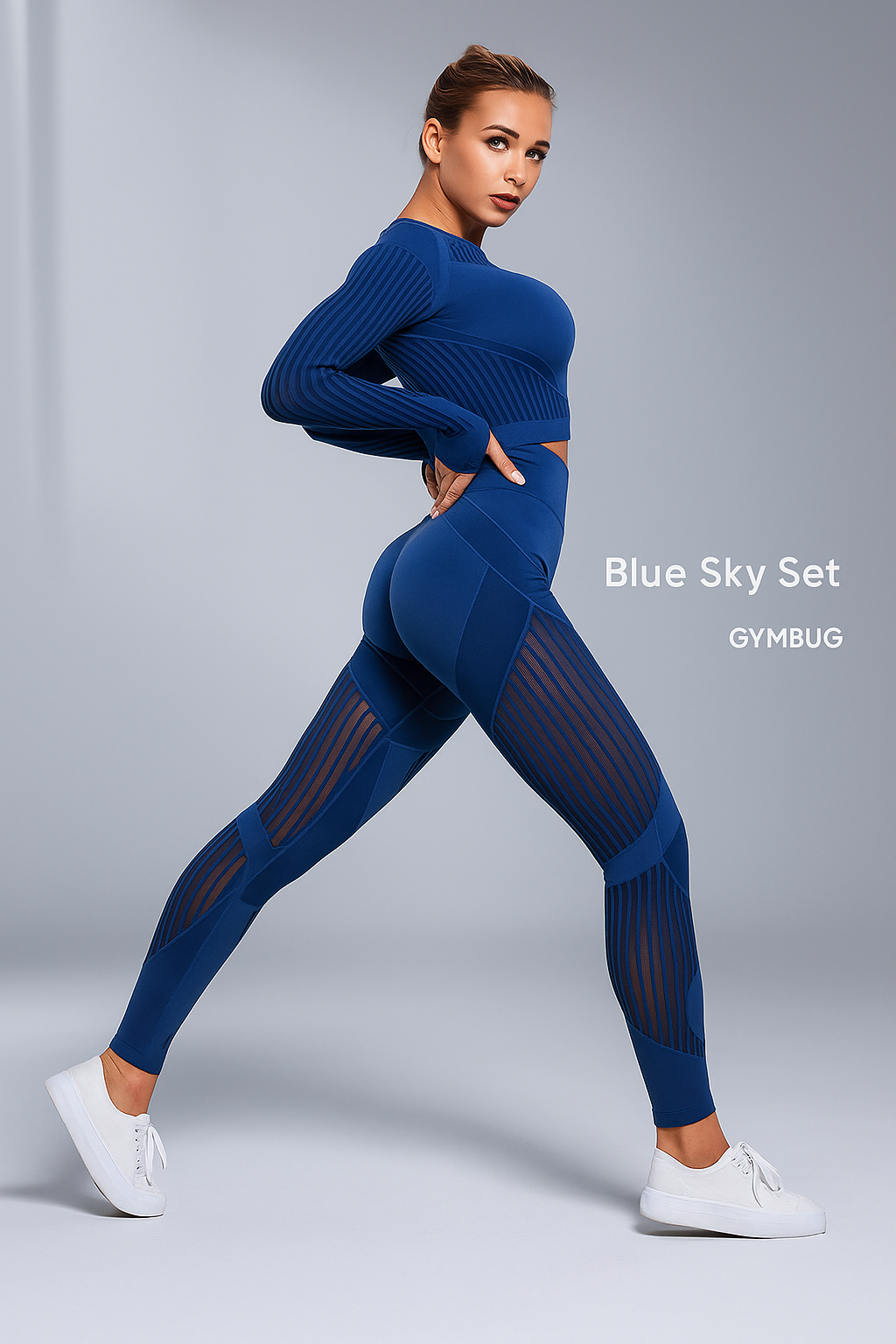 Gym Yoga Suit Conjunto de Yoga sem costura para mulheres