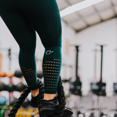 Leggings de desporto de mulher -EVERGREEN