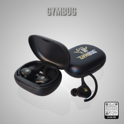 Fones&#x20;de&#x20;ouvido&#x20;Gymbug&#x20;Gold&#x20;Beat&#x20;Earbuds&#x20;&#x2013;&#x20;Edi&#x00E7;&#x00E3;o&#x20;limitada