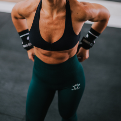 Leggings de desporto de mulher -EVERGREEN