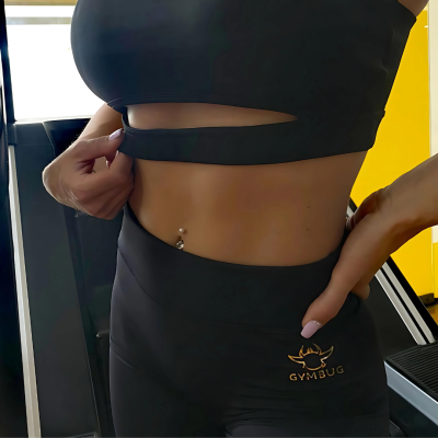 Soutien de Desporto Preto-GB NERO