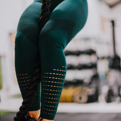 Leggings de desporto de mulher -EVERGREEN