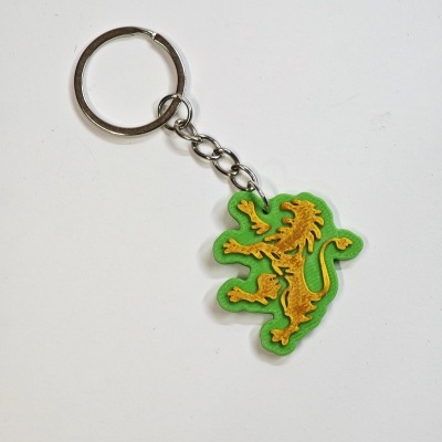 Porta-Chaves Leão Sporting CP (Modelo Silhueta)