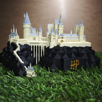 Castelo 3D de Hogwarts