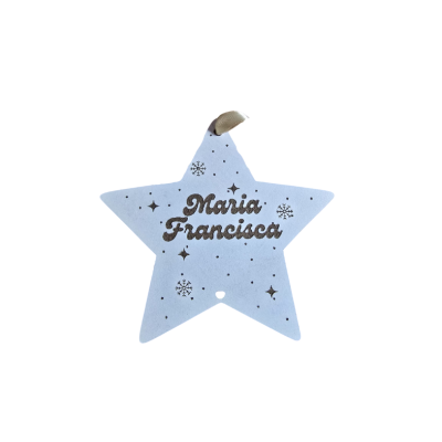 Estrela Personalizada com Nome