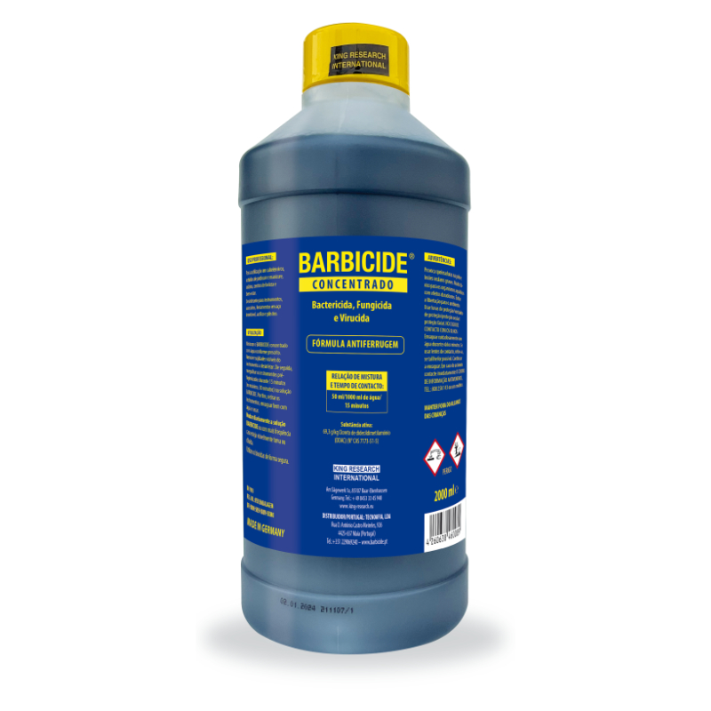 BARBICIDE Líquido Desinfecção Concentrado 2000ML
