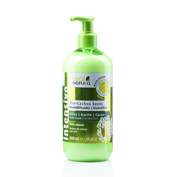Real Natura Humidificador Pro-Cachos Secos OLIVA E KARITÉ 500ml