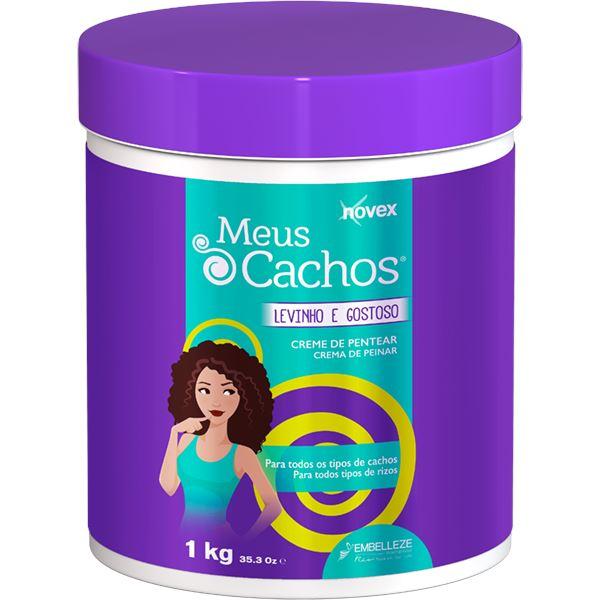 Novex Creme de Pentear Meus Cachos Levinho e Gostoso 1kg