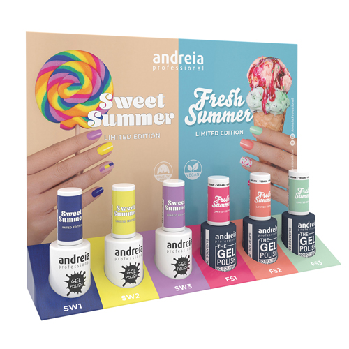 Andreia  Coleção de 6 Cores "Sweet Summer" + "Fresh Summer"