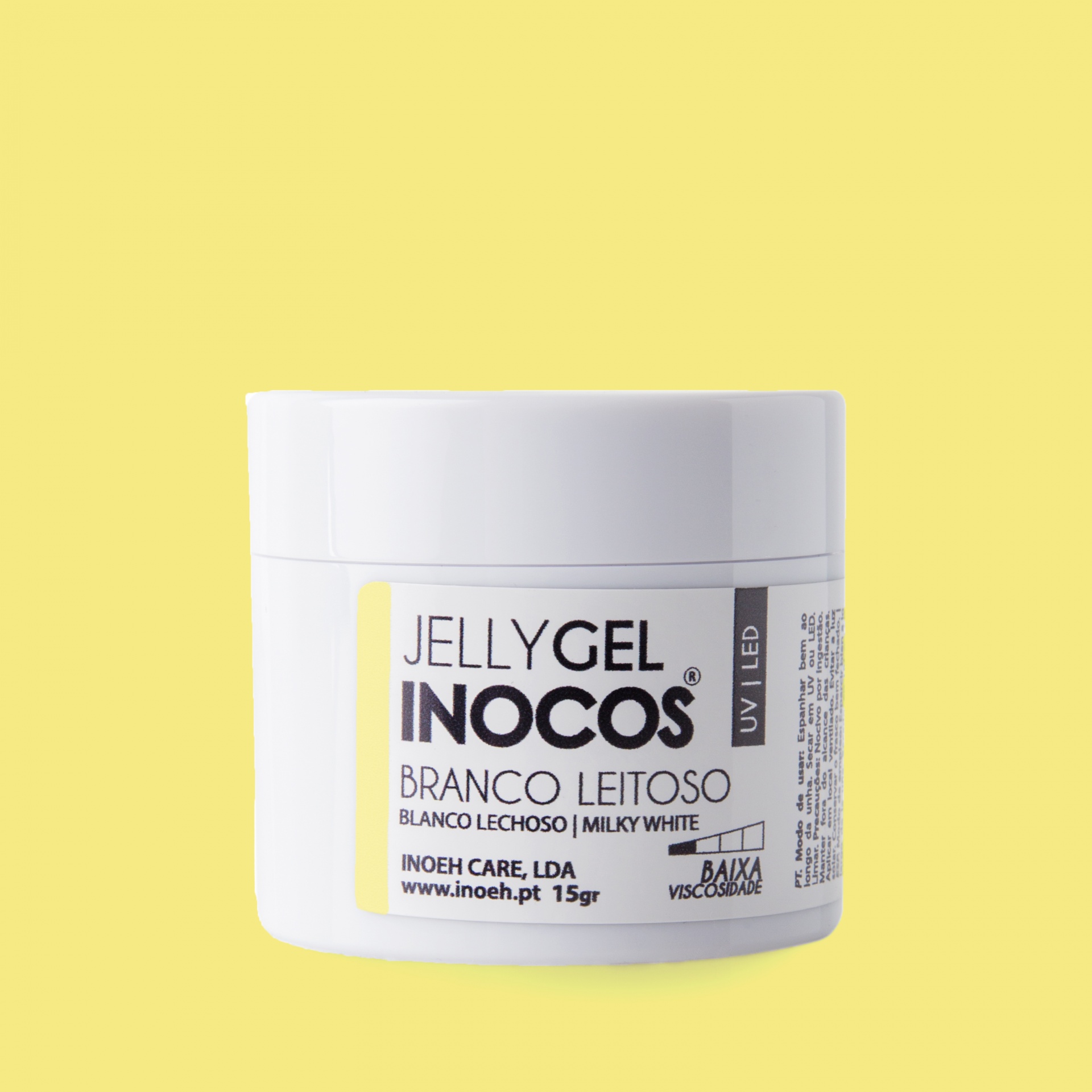 INOCOS JELLYGEL CONSTRUÇÃO Branco Leitoso 15gr