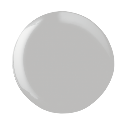 Prato redondo branco brilhante