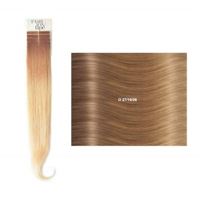 Extensões lisas (cm55/60) com adesivo Ombré OL | SHE Hair Extensions