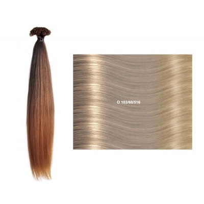 Extensões Lisas Ombré (55/60cm) com Queratina OL SHE Hair Extensions