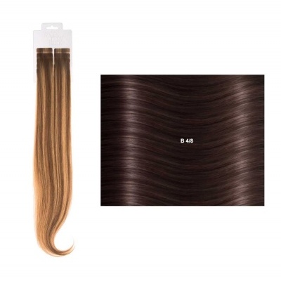 Extensões lisas (cm45/50) com adesivo Balayage BM | SHE Hair Extensions