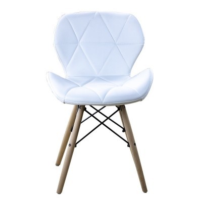 ItalianDesign CADEIRA EIFFEL QUILTED WHITE