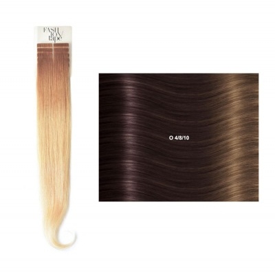 Extensões lisas (cm55/60) com adesivo Ombré OL | SHE Hair Extensions