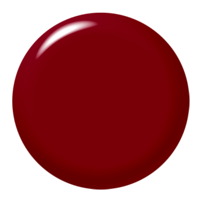 Bola vermelha brilhante lisa sobre fundo branco