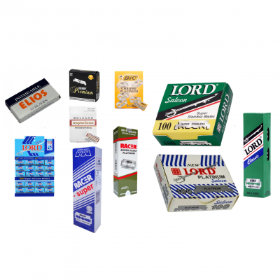 Caixas coloridas de papel de fumar de marcas variadas sobre fundo branco