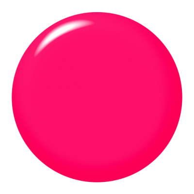 Bola rosa brilhante redonda