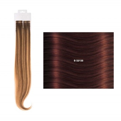 Extensões lisas (cm45/50) com adesivo Balayage BM | SHE Hair Extensions