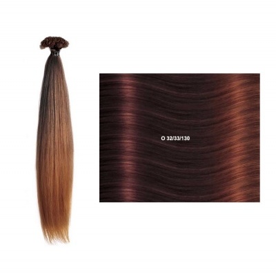 Extensões Lisas Ombré (55/60cm) com Queratina OL SHE Hair Extensions