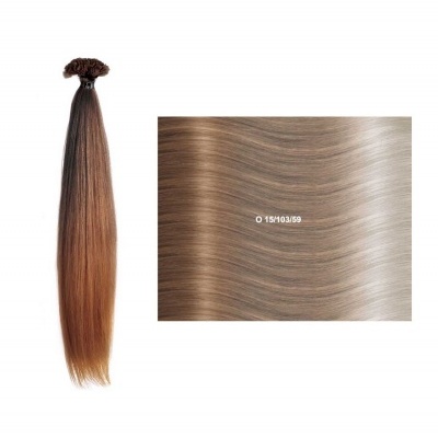 Extensões Lisas Ombré (55/60cm) com Queratina OL SHE Hair Extensions